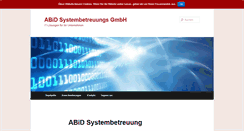 Desktop Screenshot of abid.de